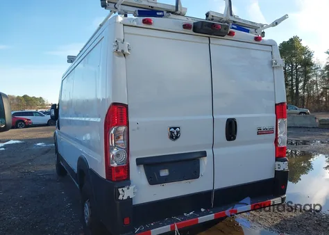 2020 Ram Promaster 1500 Low Roof 136 Wb from USA, damaged, VIN 3C6TRVAGXLE138255